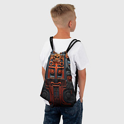 Рюкзак-мешок Арт в этническом стиле, цвет: 3D-принт — фото 2