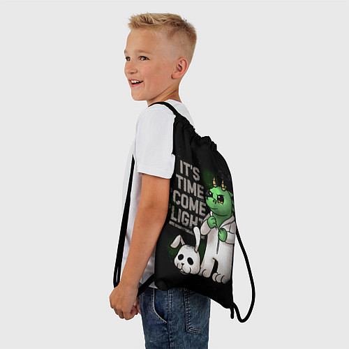 Мешок для обуви Время пришло - 2024 / 3D-принт – фото 3