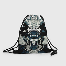 Рюкзак-мешок Король драконов с узорами, цвет: 3D-принт