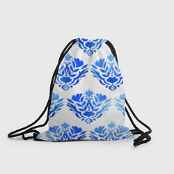 Рюкзак-мешок Floral pattern - watercolor, цвет: 3D-принт