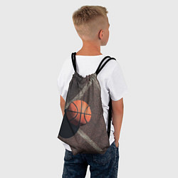 Рюкзак-мешок Мяч баскетбольный, цвет: 3D-принт — фото 2