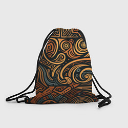 Рюкзак-мешок Узор в викингском стиле, цвет: 3D-принт