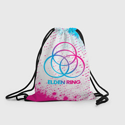 Рюкзак-мешок Elden Ring neon gradient style, цвет: 3D-принт