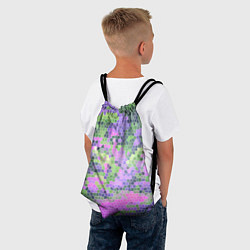 Рюкзак-мешок Разноцветный витраж, цвет: 3D-принт — фото 2