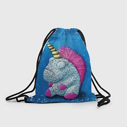 Рюкзак-мешок Единорог игрушечный, цвет: 3D-принт