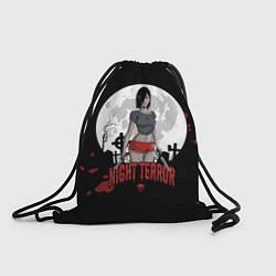 Рюкзак-мешок Ночной ужас Хеллоуина, цвет: 3D-принт