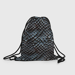 Рюкзак-мешок Паттерн чешуя дракона, цвет: 3D-принт