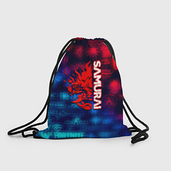Рюкзак-мешок Все логотипы игр samurai, цвет: 3D-принт