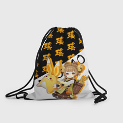 Рюкзак-мешок Яо Яо - Геншин Импакт, цвет: 3D-принт