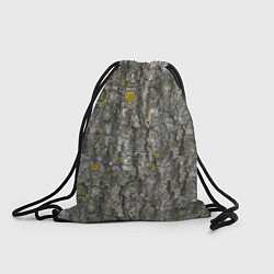 Рюкзак-мешок Узор коры дерева, цвет: 3D-принт