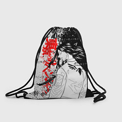 Рюкзак-мешок Баджи из вальхаллы - токийские мстители, цвет: 3D-принт
