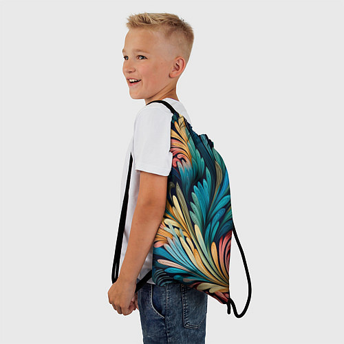 Мешок для обуви Квиллинг абстракция / 3D-принт – фото 3