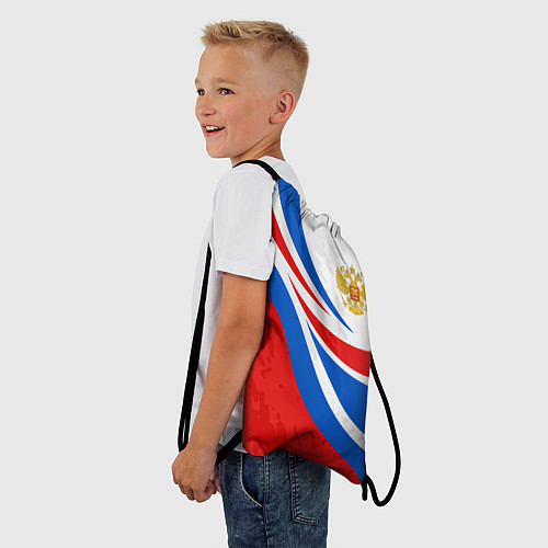 Мешок для обуви Россия - спортивная униформа / 3D-принт – фото 3