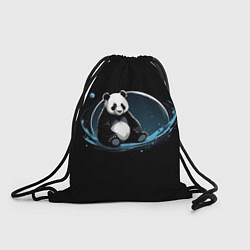 Рюкзак-мешок Панда сидит, цвет: 3D-принт