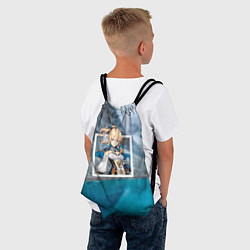 Рюкзак-мешок Джинн Гуннхильдр, цвет: 3D-принт — фото 2