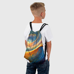 Рюкзак-мешок Космические завихрения, цвет: 3D-принт — фото 2