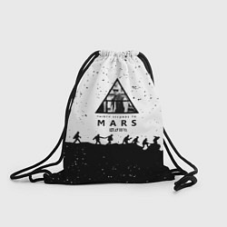 Рюкзак-мешок Thirty seconds to mars Jared Leto music, цвет: 3D-принт