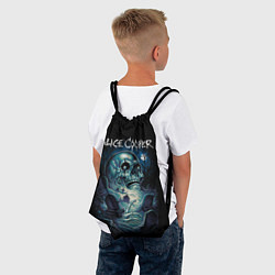 Рюкзак-мешок Night skull Alice Cooper, цвет: 3D-принт — фото 2