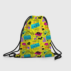 Рюкзак-мешок Music sound, цвет: 3D-принт