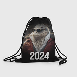 Рюкзак-мешок 2024 реалистичный дракон, цвет: 3D-принт