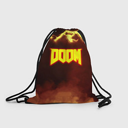 Мешок для обуви Doom storm огненное лого