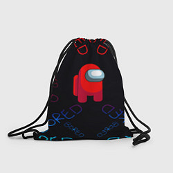 Рюкзак-мешок Амонг ас bored neon, цвет: 3D-принт