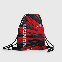 Рюкзак-мешок Red sport - honda, цвет: 3D-принт