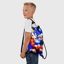 Рюкзак-мешок Sonic colors, цвет: 3D-принт — фото 2