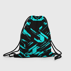 Рюкзак-мешок Айзек стиль неоновый броня, цвет: 3D-принт