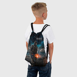 Рюкзак-мешок STALKER одиночка с артефактом, цвет: 3D-принт — фото 2