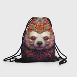 Рюкзак-мешок Медведь мифический, цвет: 3D-принт