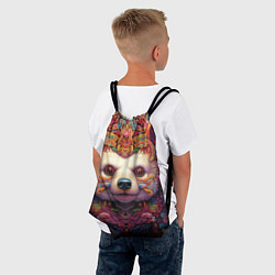 Рюкзак-мешок Медведь мифический, цвет: 3D-принт — фото 2