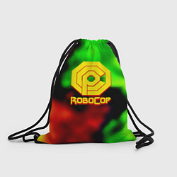 Рюкзак-мешок Робот полицейский flame, цвет: 3D-принт