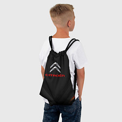 Рюкзак-мешок Citroen sport geometry, цвет: 3D-принт — фото 2