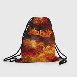 Рюкзак-мешок Fire - Judas Priest, цвет: 3D-принт