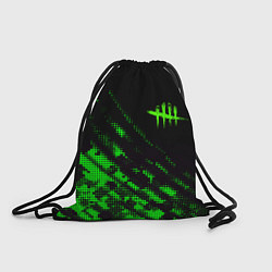 Мешок для обуви Dead by daylight green neon