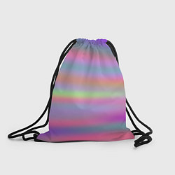 Рюкзак-мешок Голографические неоновые полосы, цвет: 3D-принт