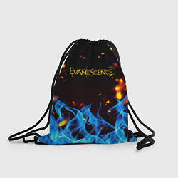 Рюкзак-мешок Evanescence огонь рок группа, цвет: 3D-принт