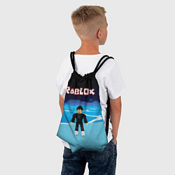 Рюкзак-мешок Мальчик Роблокс, цвет: 3D-принт — фото 2