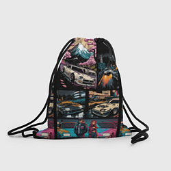 Рюкзак-мешок Japanese jdm art, цвет: 3D-принт