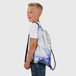 Рюкзак-мешок Lostark flame blue, цвет: 3D-принт — фото 2