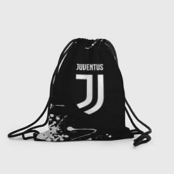 Рюкзак-мешок Juventus краски белые, цвет: 3D-принт