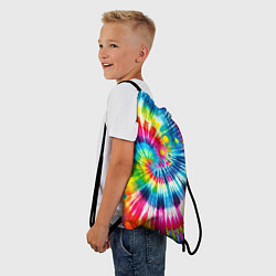 Рюкзак-мешок Узор красками, цвет: 3D-принт — фото 2