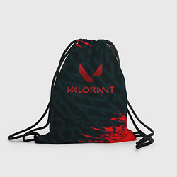 Рюкзак-мешок Valorant текстура краски, цвет: 3D-принт