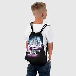 Рюкзак-мешок Мечта волчонка, цвет: 3D-принт — фото 2