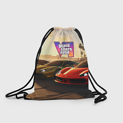 Рюкзак-мешок ГТА6 автопарк, цвет: 3D-принт