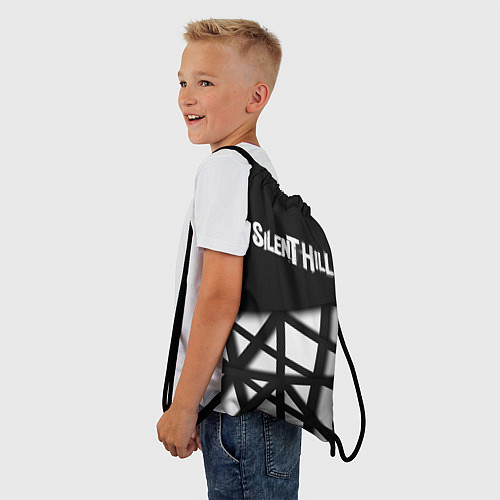 Мешок для обуви Silent Hill геометрия / 3D-принт – фото 3