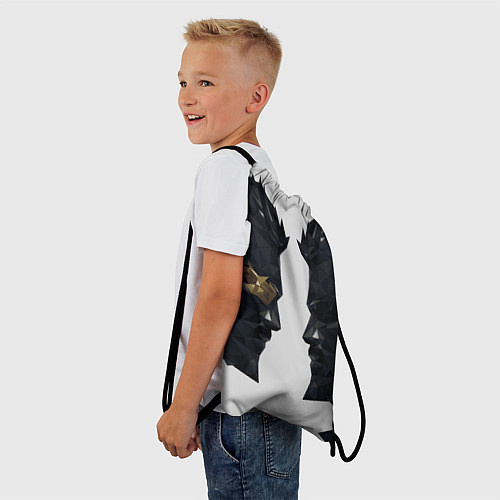 Мешок для обуви Адам Дженсен в отражении deus ex / 3D-принт – фото 3