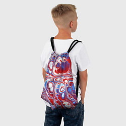 Рюкзак-мешок Абстрактный разноцветный паттерн, цвет: 3D-принт — фото 2