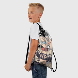 Рюкзак-мешок Фрирен граффити, цвет: 3D-принт — фото 2